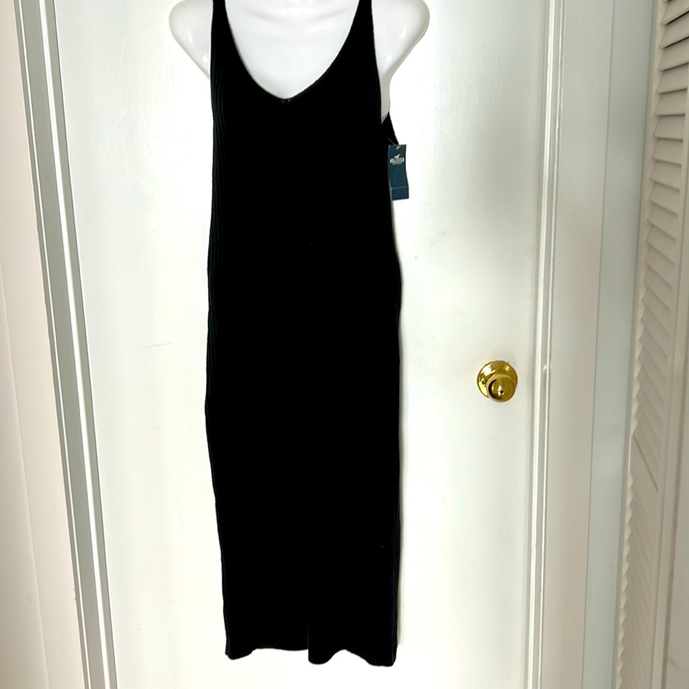 Hollister Black knit dress